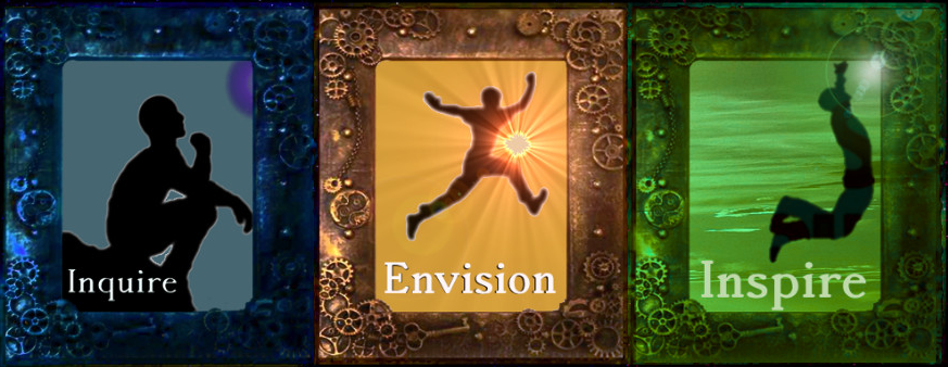 Inquire, envision, inspire.